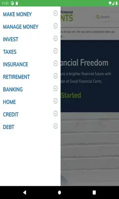 Financial of the world android App screenshot 2